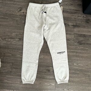 Fear of God Essentials Gray Joggers
